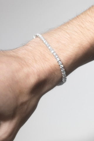 Tennis Bracelet 3mm- Moissanite
