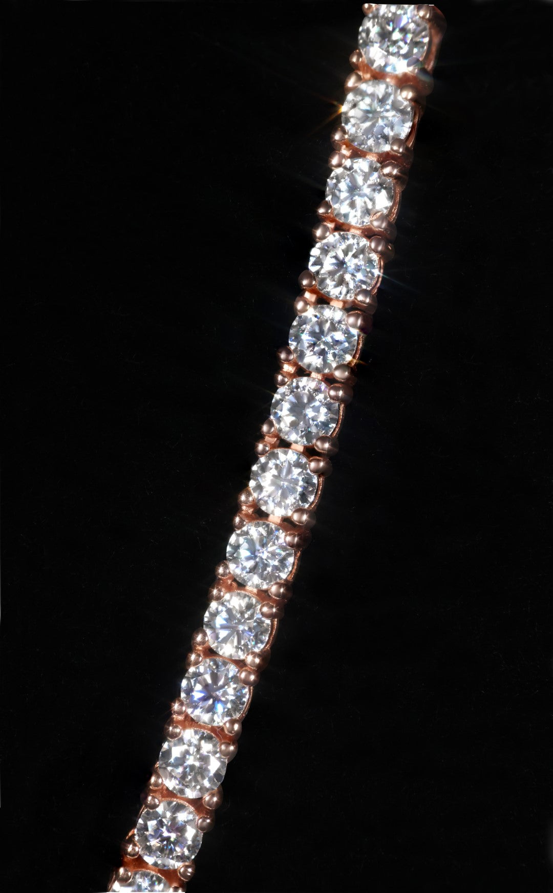 Tennis Necklace 3mm- Moissanite