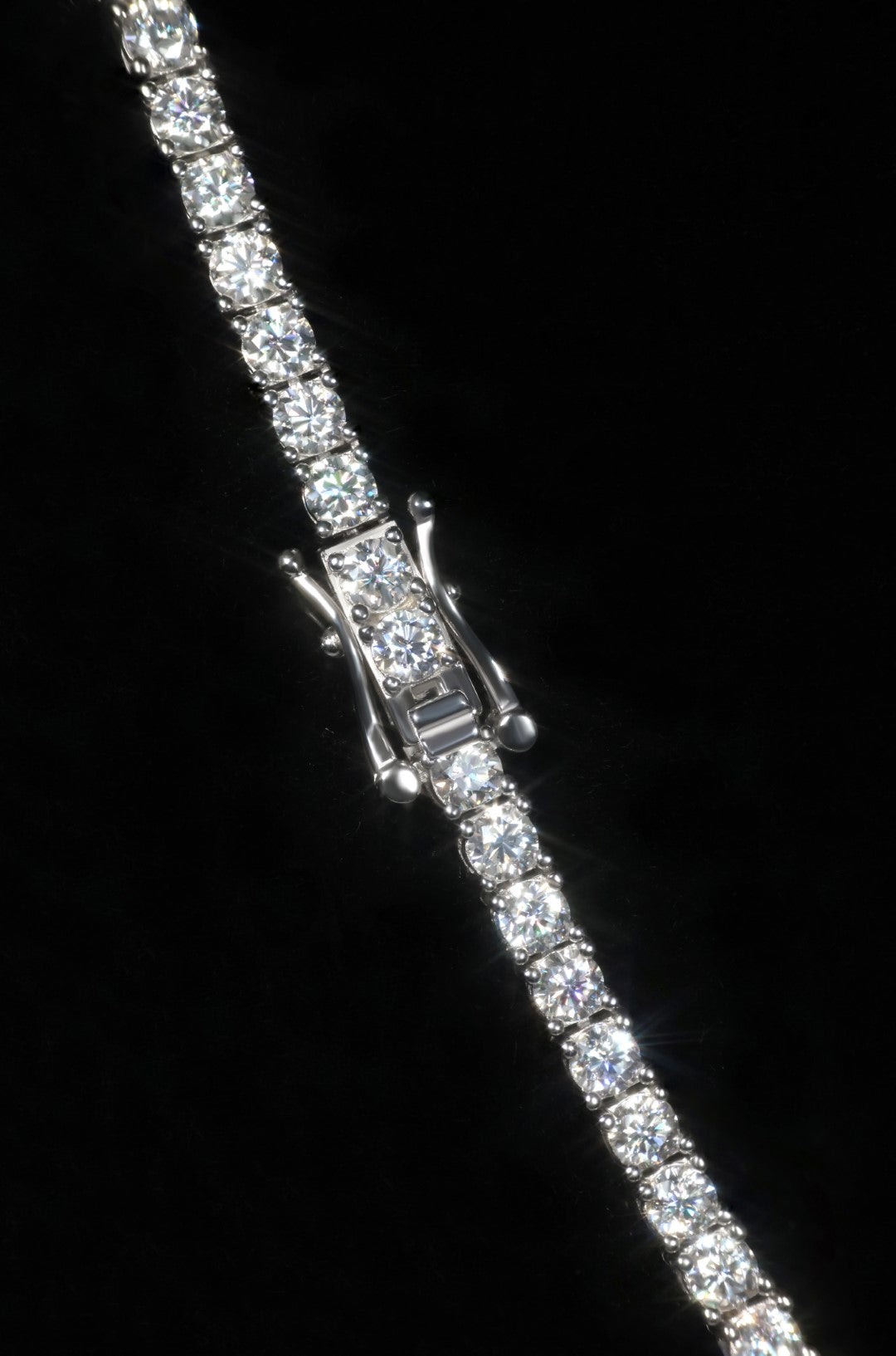 Tennis Necklace 3mm- Moissanite