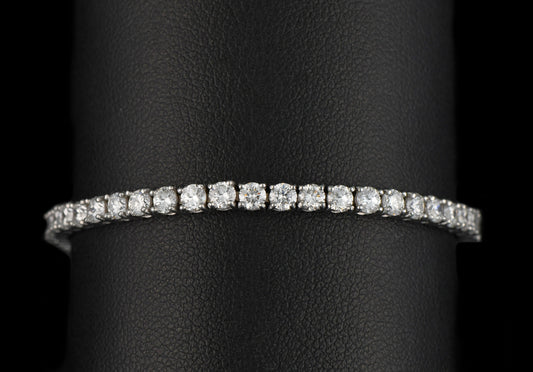 Tennis Bracelet 3mm- Moissanite