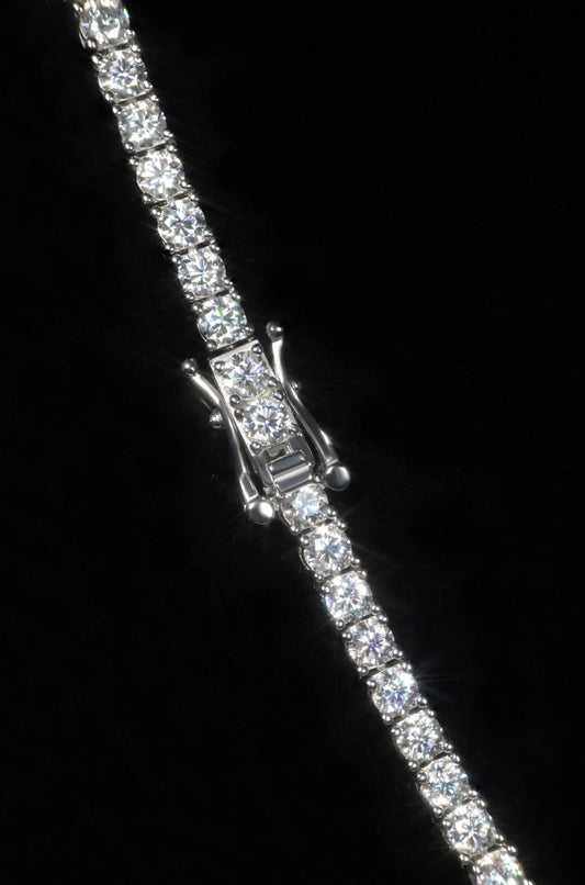 Tennis Necklace 3mm- Moissanite